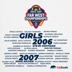 Image post by @calsouthsoccer on Instagram