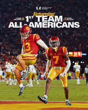 Image post by @usc_athletics on Instagram