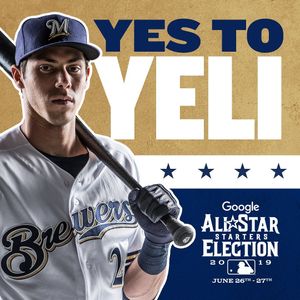 Image post by @brewers on Instagram