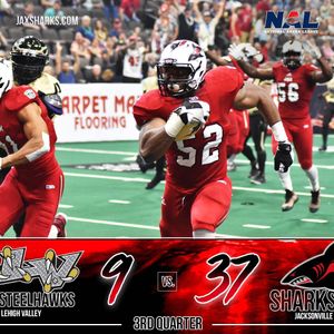 Image post by @jaxsharks on Instagram