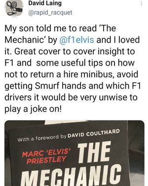 Image post by @f1elvis on Instagram