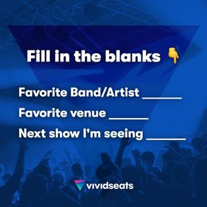 Image post by @vividseats on Instagram