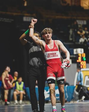 Image post by @gwuwrestling on Instagram