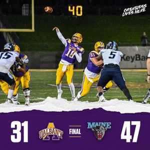 Image post by @ualbanyfootball on Instagram