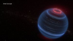 Image post by @NASA on Twitter