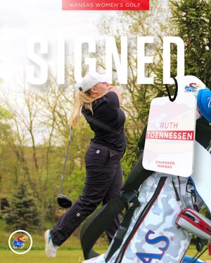 Image post by @KUWomensGolf on Twitter