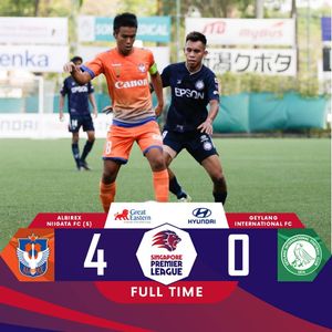 Image post by @sgpremierleague on Instagram