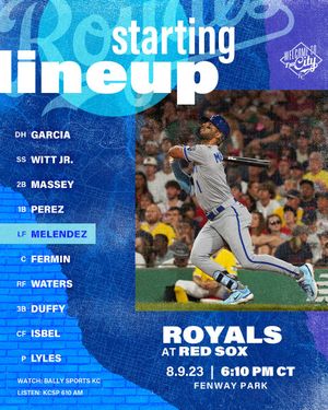 Image post by @Royals on Twitter