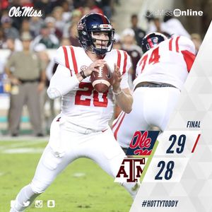 Image post by @olemissfb on Instagram