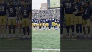 Video post by @Notre Dame Fighting Irish on YouTube