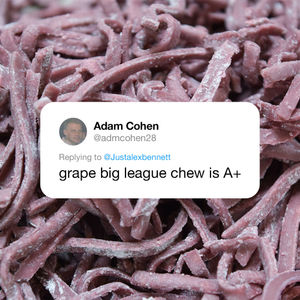 Image post by @bigleaguechewgum on Instagram