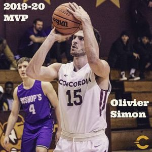 Image post by @ConcordiaMensBasketball on Facebook