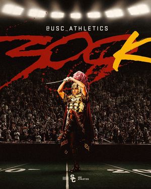Image post by @usc_athletics on Instagram