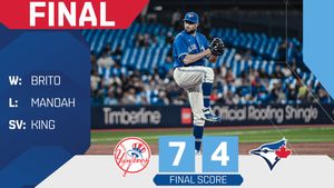 Image post by @BlueJays on Twitter