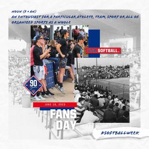 Image post by @USASoftball on Twitter