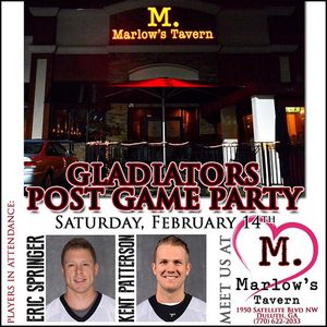 Image post by @atlgladiators on Instagram