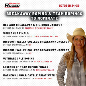 Image post by @womensrodeo on Instagram