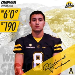 Image post by @appstate_fb on Instagram