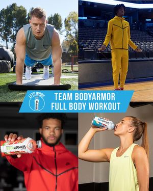 Image post by @drinkbodyarmor on Instagram