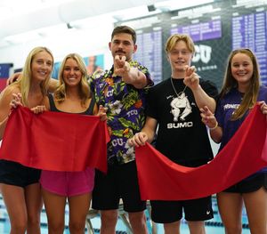 Image post by @tcu_swimdive on Instagram