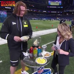 Video post by @thecheckdown on Twitter