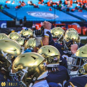Image post by @ndfootball on Instagram