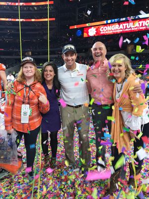 Image post by @ClemsonPrez on Twitter