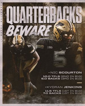 Image post by @BoilerFootball on Twitter