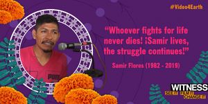 Image post by @witnessorg on Twitter