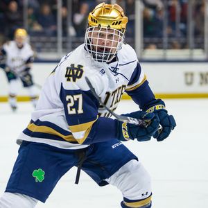 Image post by @nd_hockey on Instagram