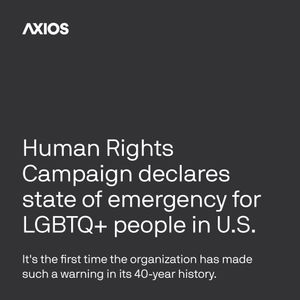 Image post by @axios on Instagram