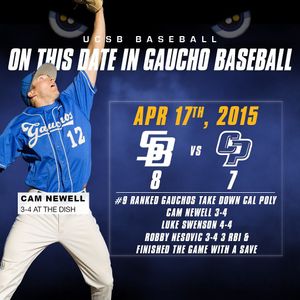 Image post by @ucsb_baseball on Instagram
