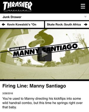 Image post by @mannysantiago on Instagram