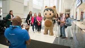 Image post by @salesforce on Twitter