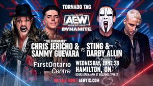 Image post by @AEW on Twitter