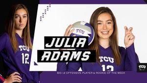 Image post by @tcuvolleyball on Instagram