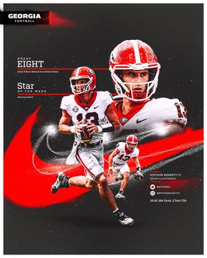 Image post by @georgiafootball on Instagram