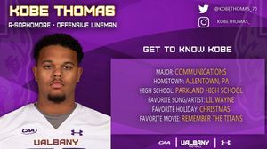 Image post by @ualbanyfootball on Instagram