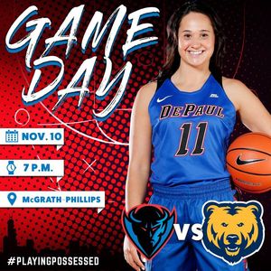 Image post by @DePaulBlueDemons on Facebook