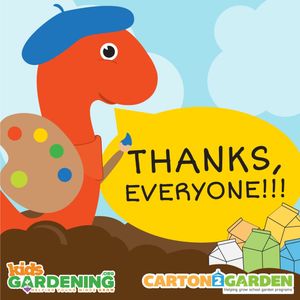 Image post by @kidsgardening on Instagram