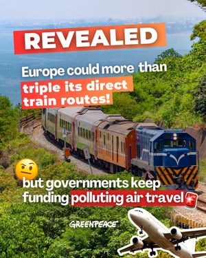 Image post by @Greenpeace on Twitter
