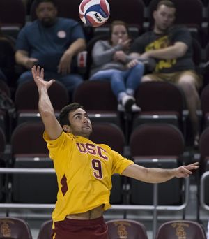 Image post by @uscmensvolley on Instagram