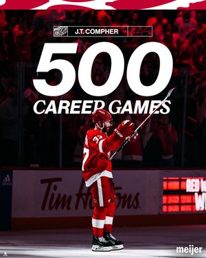 Image post by @DetroitRedWings on Twitter