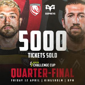 Image post by @officialgloucesterrugby on Instagram