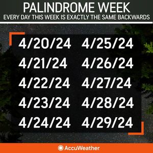 Image post by @AccuWeather on Facebook