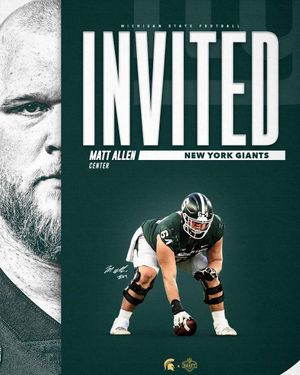Image post by @MSU_Football on Twitter