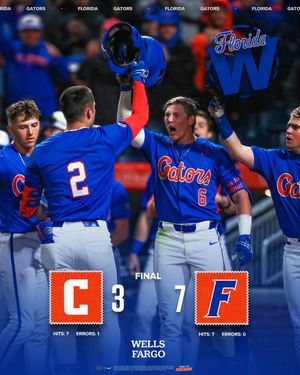 Image post by @GatorsBB on Twitter