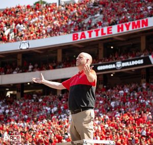 Image post by @ugaredcoatband on Instagram