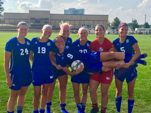 Image post by @drakewomensoccer on Instagram