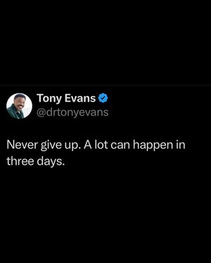 Image post by @drtonyevans on Instagram